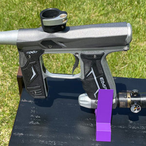 Full Loadout Paintball Gun Stand